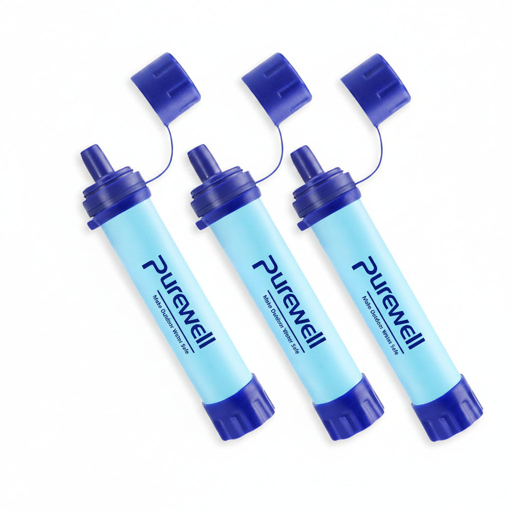 Water Filter Straw — 3 Pack